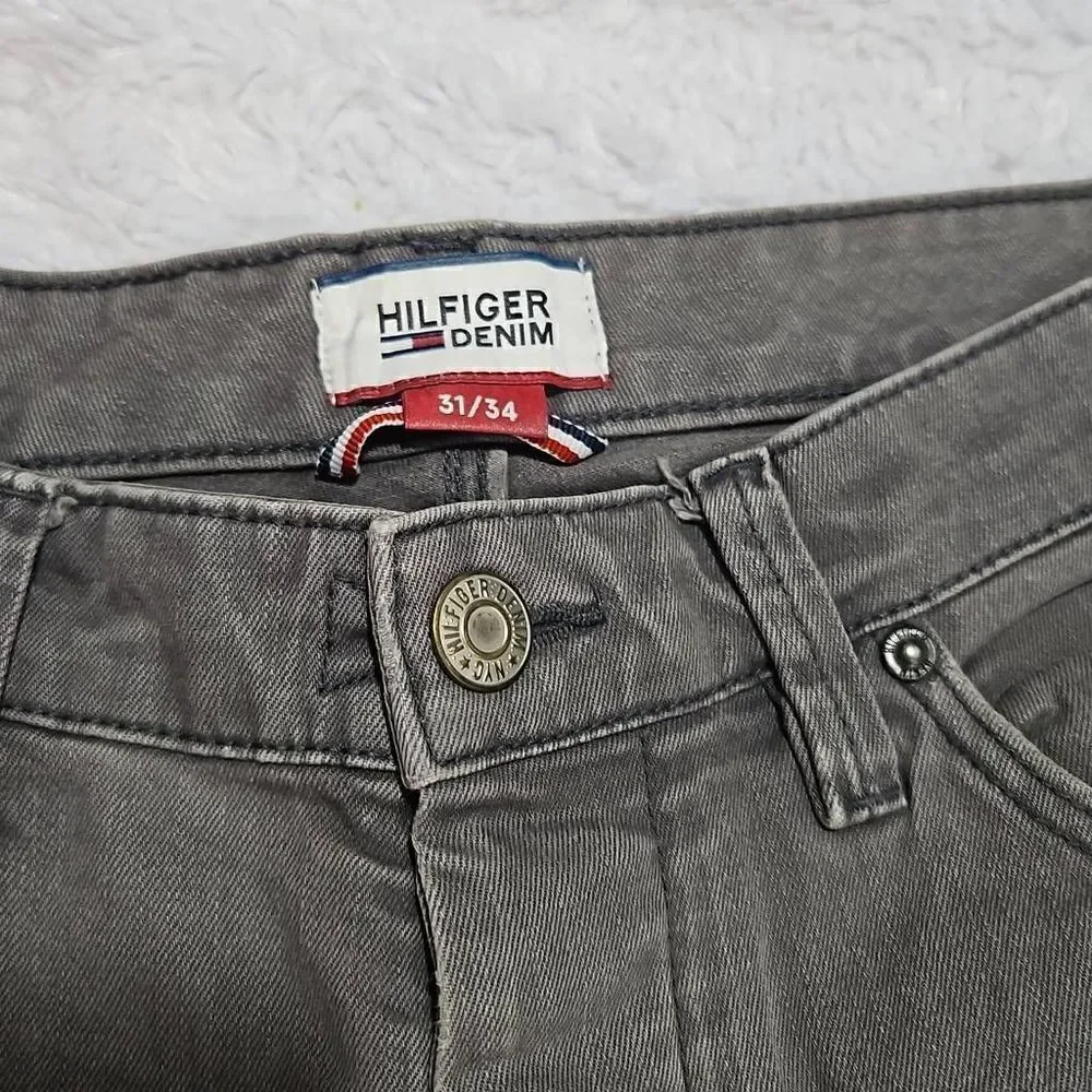 Tommy Hilfiger Grey Slim Scanton Pant 31/34